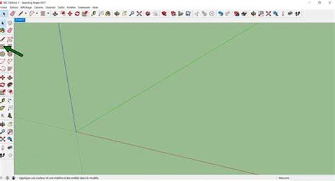 SKetchUp pour les débutants 11 Outils Rectangle Rectangle Orienté