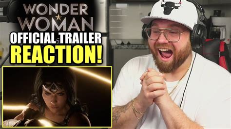 Wonder Woman Reveal Teaser Trailer Reaction Youtube