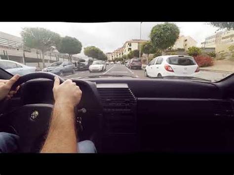 Alfa Romeo 164 QV ONBOARD City Cruising In Las Palmas De G C YouTube