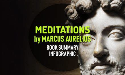 Book Summary Infographic Meditations By Marcus Aurelius