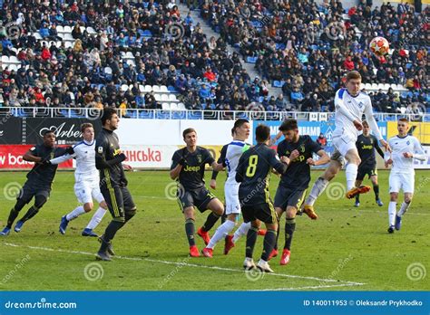 UEFA Youth League: FC Dynamo Kyiv V Juventus in Kyiv, Ukraine Editorial Stock Photo - Image of ...