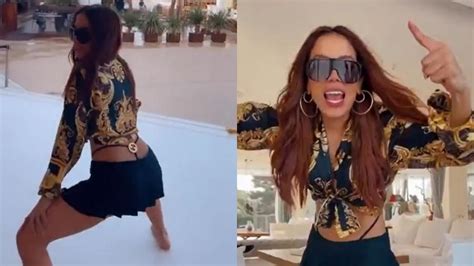 Anitta Sensualiza Look Avaliado Em Mais De R 9 5 Mil