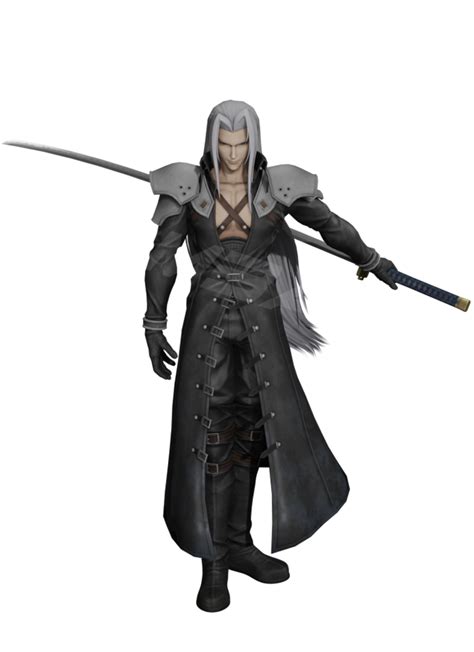 Dissidia Sephiroth Render Remake by BamBamo on DeviantArt