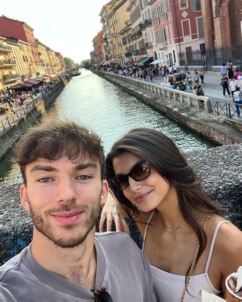 Pierre Gasly And Kika Cerqueira Gomes In London Life Mom