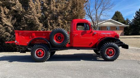 1947 Dodge Wdx Power Wagon Pickup For Sale At Auction Mecum Auctions