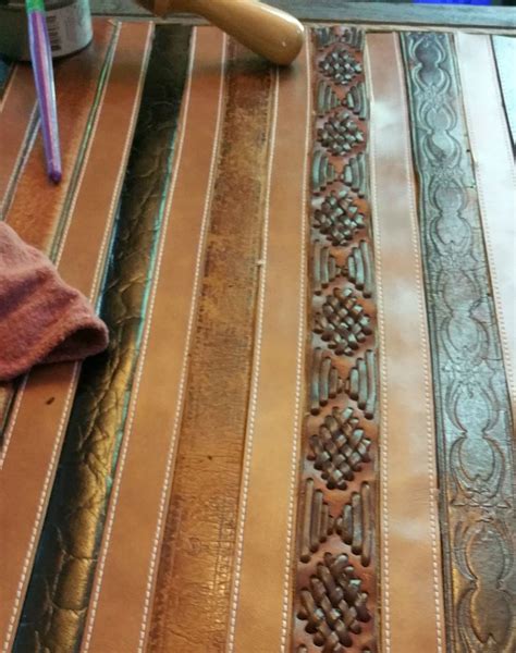 Southwestern Leather Belt Table Redo It Yourself Inspirations