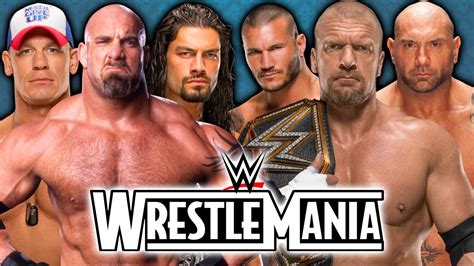 Goldberg And Roman Reigns And John Cena Vs Randy Orton And Triple H