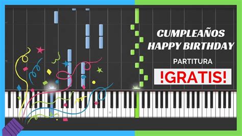 Cómo tocar piano feliz cumpleaños happy birthday en piano tutorial