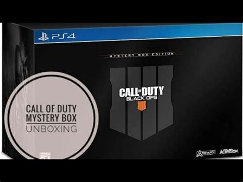 Call Of Duty Black Ops Mystery Box Unboxing Youtube