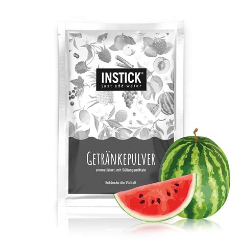 Instick Zuckerfreies Instant Getr Nk Geschmack Wassermelone