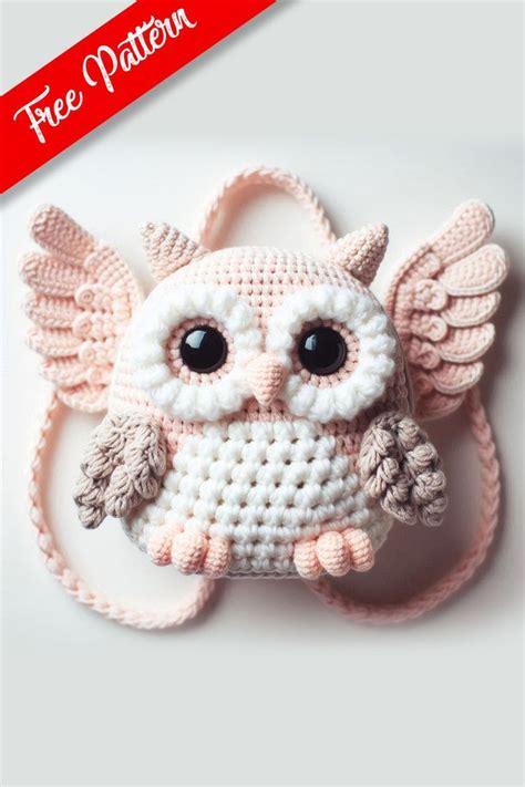 Adorable Owl Crochet Backpack Pattern in 2024 Eule häkeln anleitung