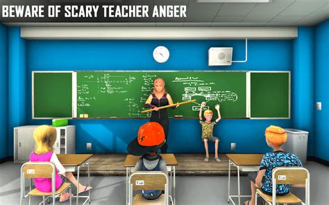 Android Için Scary Teacher 3d Game Scare Scary Teacher Chapter İndir