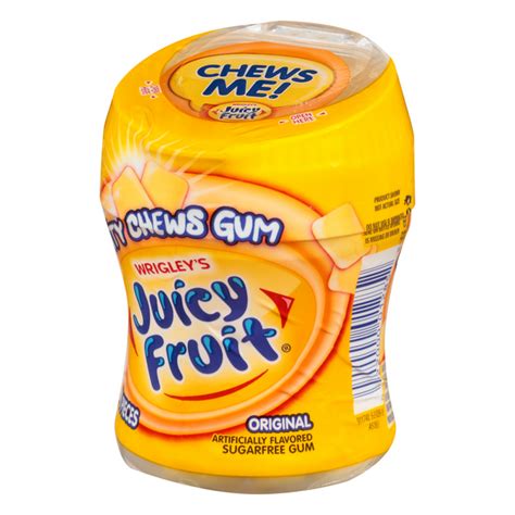 Wrigleys Juicy Fruit Fruity Chews Sugarfree Gum Original Hy Vee Aisles Online Grocery Shopping