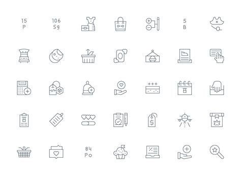 light  style item icons   vectors complete icon bundle