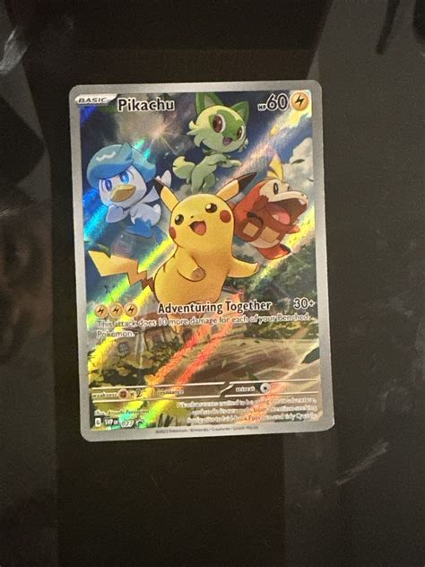 Pok Mon Tcg Pikachu Svp Black Star Promos Svp Holo Promo Ebay