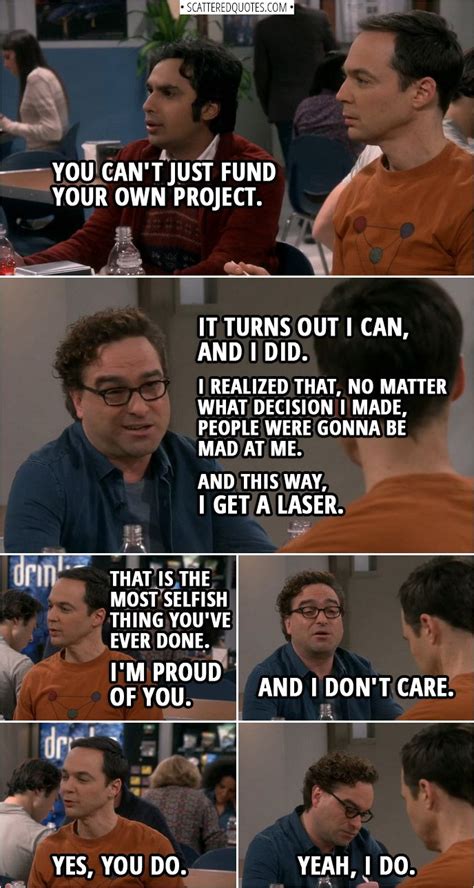 100 Best The Big Bang Theory Quotes Bazinga Scattered Quotes