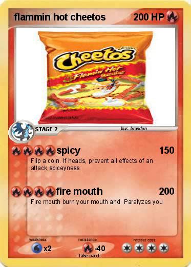 Pokémon flammin hot cheetos spicy My Pokemon Card