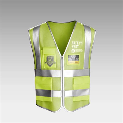 3014 High Vis Reflective Safety Vest Mark Promos