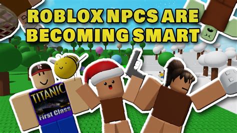 All Roblox Npcs Are Becoming Smart Youtube Skits Youtube