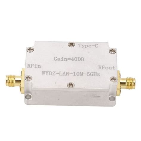 Amplificateur De Puissance Rf Cikonielf Faible Bruit Db Gain M