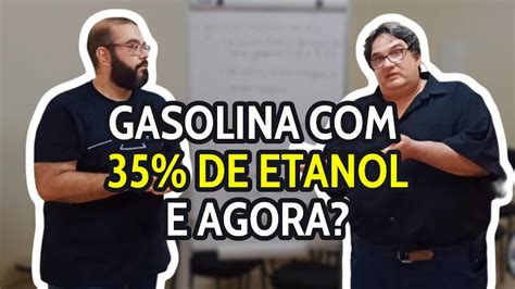 Sobre O Aumento Da Porcentagem Do Etanol Anidro Na Gasolina AULA DO