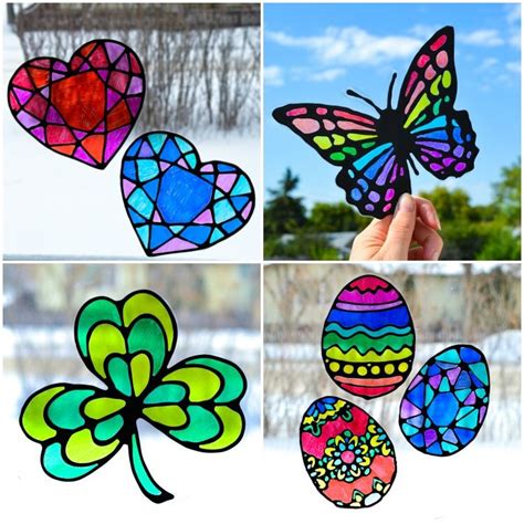 Easter Egg Suncatchers | Fun easter crafts, Easy easter crafts ...