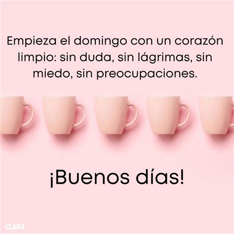 Feliz domingo Frases e imágenes para dar los buenos días el último