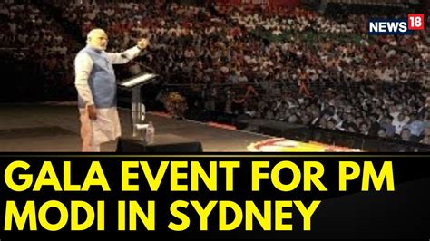 Pm Modi In Australia Sydney Pm Modi In Sydney Performers Display