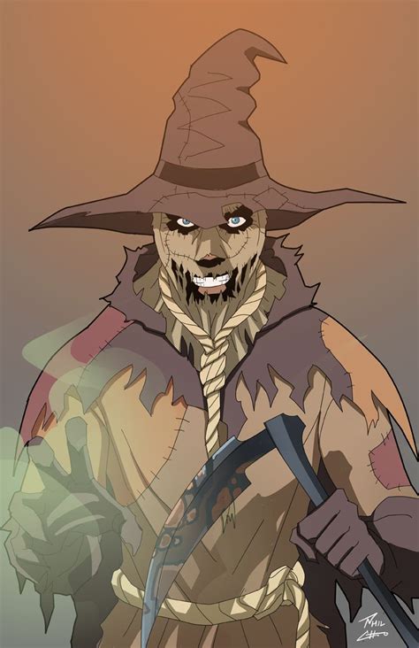 Scarecrow On The Loose Comic Villains Gotham Villains Scarecrow Dc