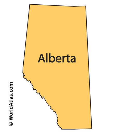 Alberta Maps And Facts World Atlas