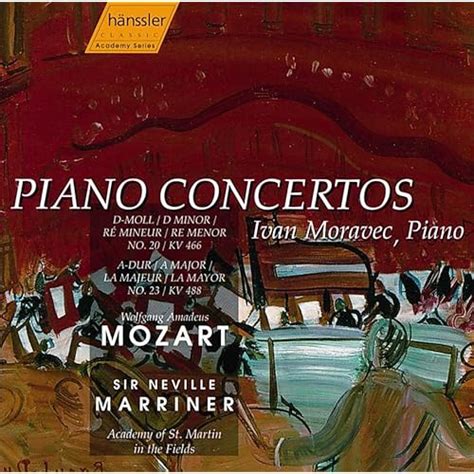 Mozart Piano Concertos Nos 20 And 23 By Ivan Moravec On Amazon Music