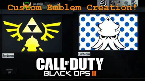 How To Make Custom Emblems On Call Of Duty Black Ops 3 Youtube