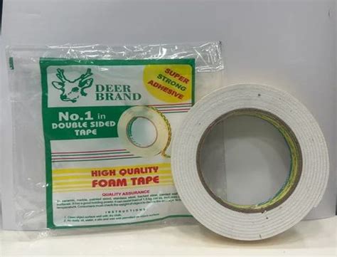 Brand Deer Brand Double Sided Self Adhesive Foam Tapes At Rs