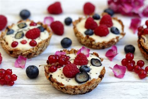 Tartelettes Granola Pour Le Petit D Jeuner Amandine Cooking