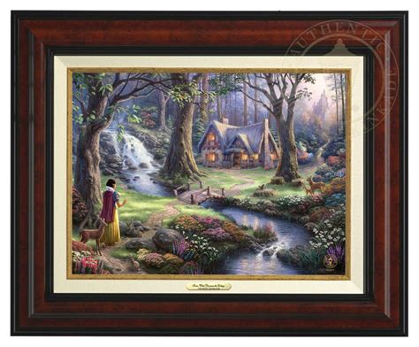 Disney Snow White Discovers The Cottage Canvas Classics Classic