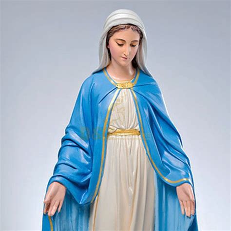 Best Seller Souvenirs Religious Crafts Resin Figurine Virgin Mary Statue