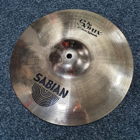 Sabian 12 Pro Sonix Splash Cymbal 2002 2004 Reverb