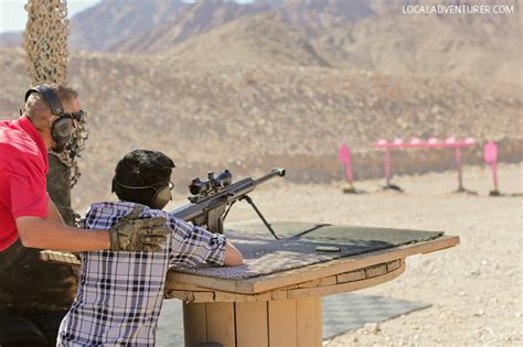 Shooting Machine Guns At Pro Gun Club Las Vegas Nv