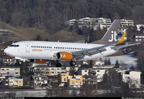 OY JTB Jet Time Boeing 737 3Y0 Photo By Christian Jilg ID 121027