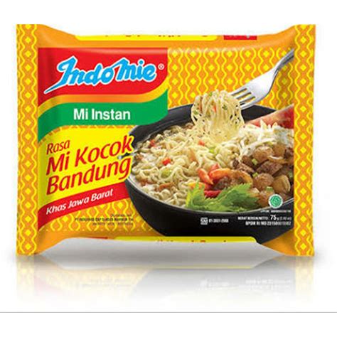 Jual Indomie Kuah Rasa Mie Kocok Bandung Gr Satuan Per Kardus