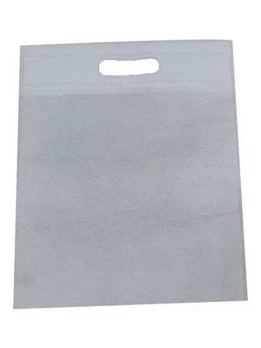 Plain White D Cut Non Woven Bag For Grocery At Rs Kg In Delhi Id