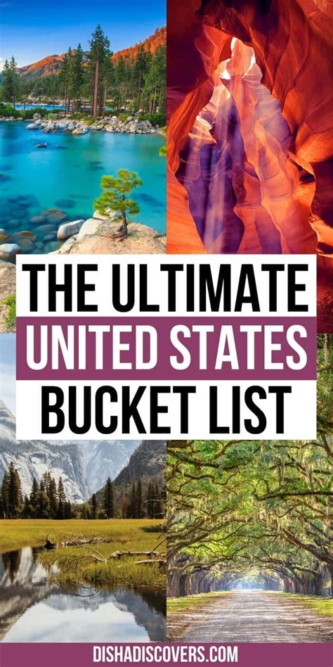 Bucket List Places To Visit In The Us Disha Discovers