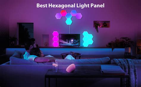 Pannelli Led Rgb Led Muro Parete Lampada Gaming Con Telecomando Fai Da