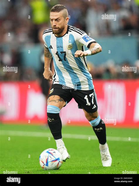 Al Rayyan Qatar 03rd Dec 2022 Alejandro Gomez Of Argentina During