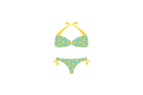 Flower Bikini Graphic By Sanja Studio Creative Fabrica