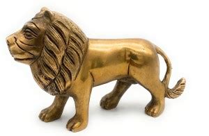 Bhunes Brass Lion Scultpture Lion Brass Statue Lion Statues