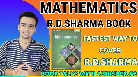 Mathematics R D Sharma Best Book For Board Exam Preparation Book