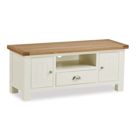 Daymer Cream 120cm Tv Stand Tv Unit Traditional Living Room