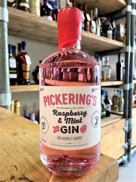 Pickerings Raspberry And Mint Gin 375 70cl The Spirit Specialist