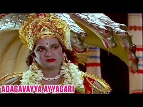 Adagavayya Ayyagari Mister Pellam Video Song Rajendra Prasad